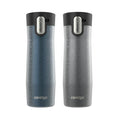 Contigo® AUTOSEAL® West Loop Vacuum-Insulated Stainless Steel Travel Mug with Easy-Clean Lid, 20 oz, 2-Pack ·01
