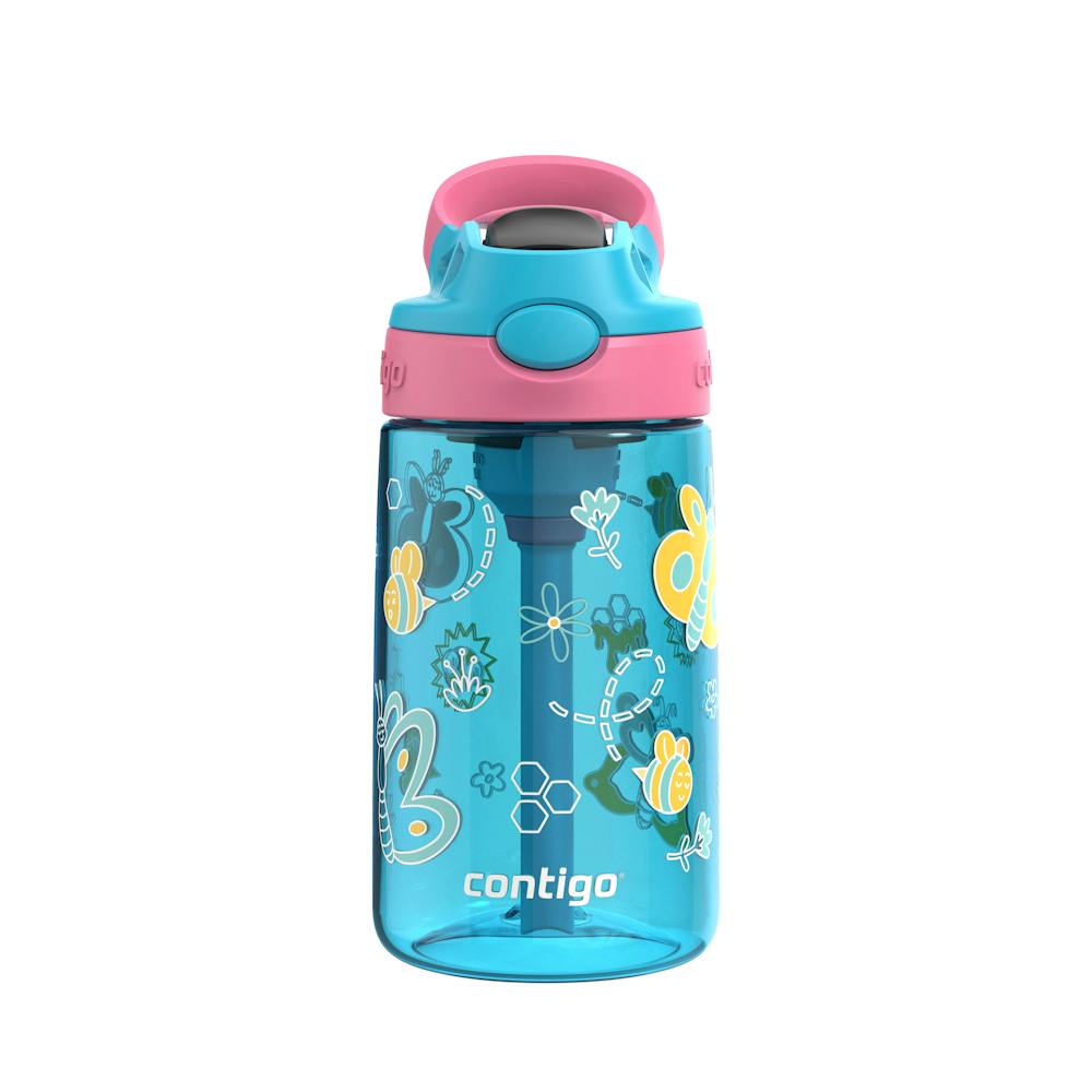 Contigo® Kids Water Bottle with Redesigned AUTOSPOUT® Straw, 14 oz ·A
