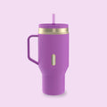 30 oz SnapSeal™ Tumbler (w/ Straw & Handle) ✓