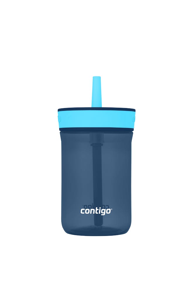Contigo® Kids’ Leighton Straw Tumbler with Spill-Proof Leak-Proof Lid, 14oz ✓
