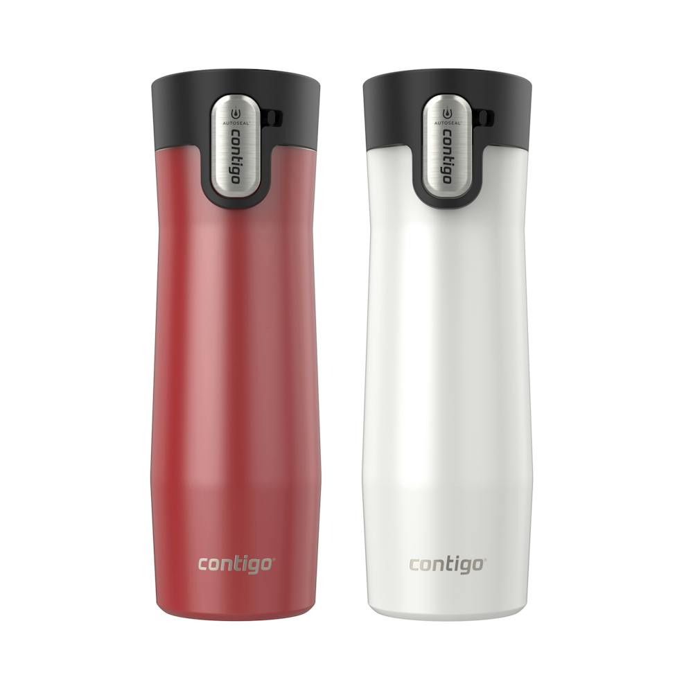 Contigo® AUTOSEAL® West Loop Vacuum-Insulated Stainless Steel Travel Mug with Easy-Clean Lid, 20 oz, 2-Pack ·01