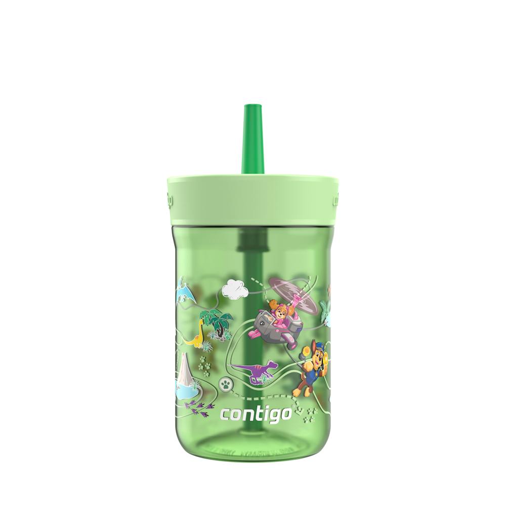 Contigo® Kids’ Leighton Straw Tumbler with Spill-Proof Leak-Proof Lid, 14oz ·B